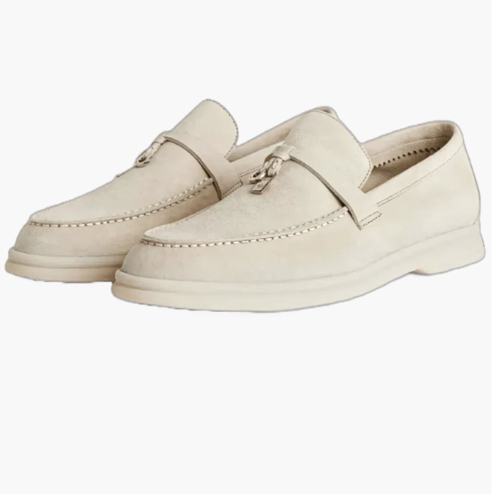 Loro Piana Cream Loafers